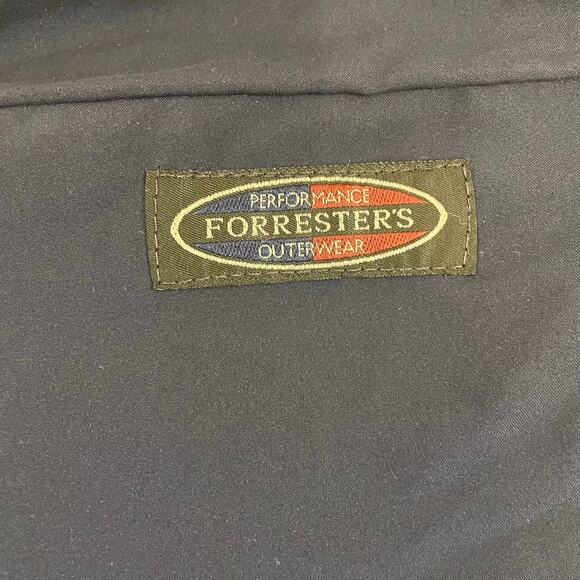 Forrester’s Gore-Tex Jacket XXL Navy Green Waterproof Made in USA Vintage 90s - Picture 8 of 10